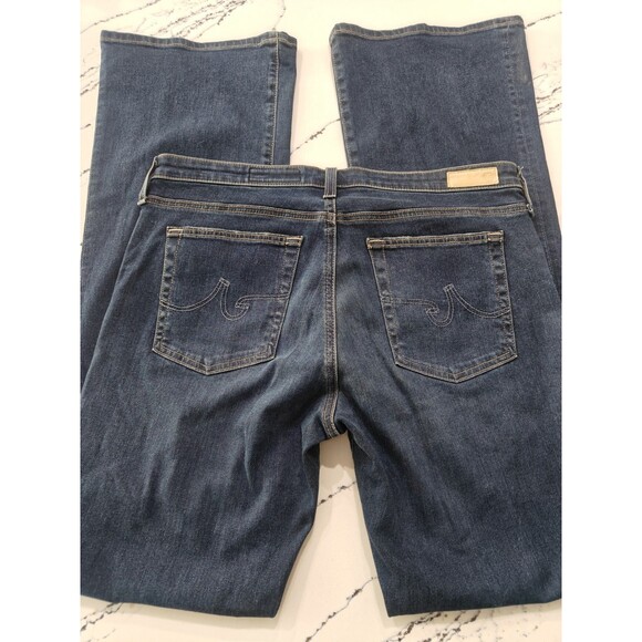 AG Adriano Goldschmied The Angel Jeans Womens 32R Blue Bootcut Flare Denim USA - Picture 1 of 14